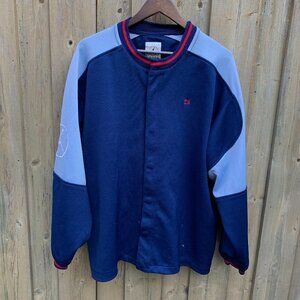Vintage Air Jordan Retro Snap Front Jacket Large